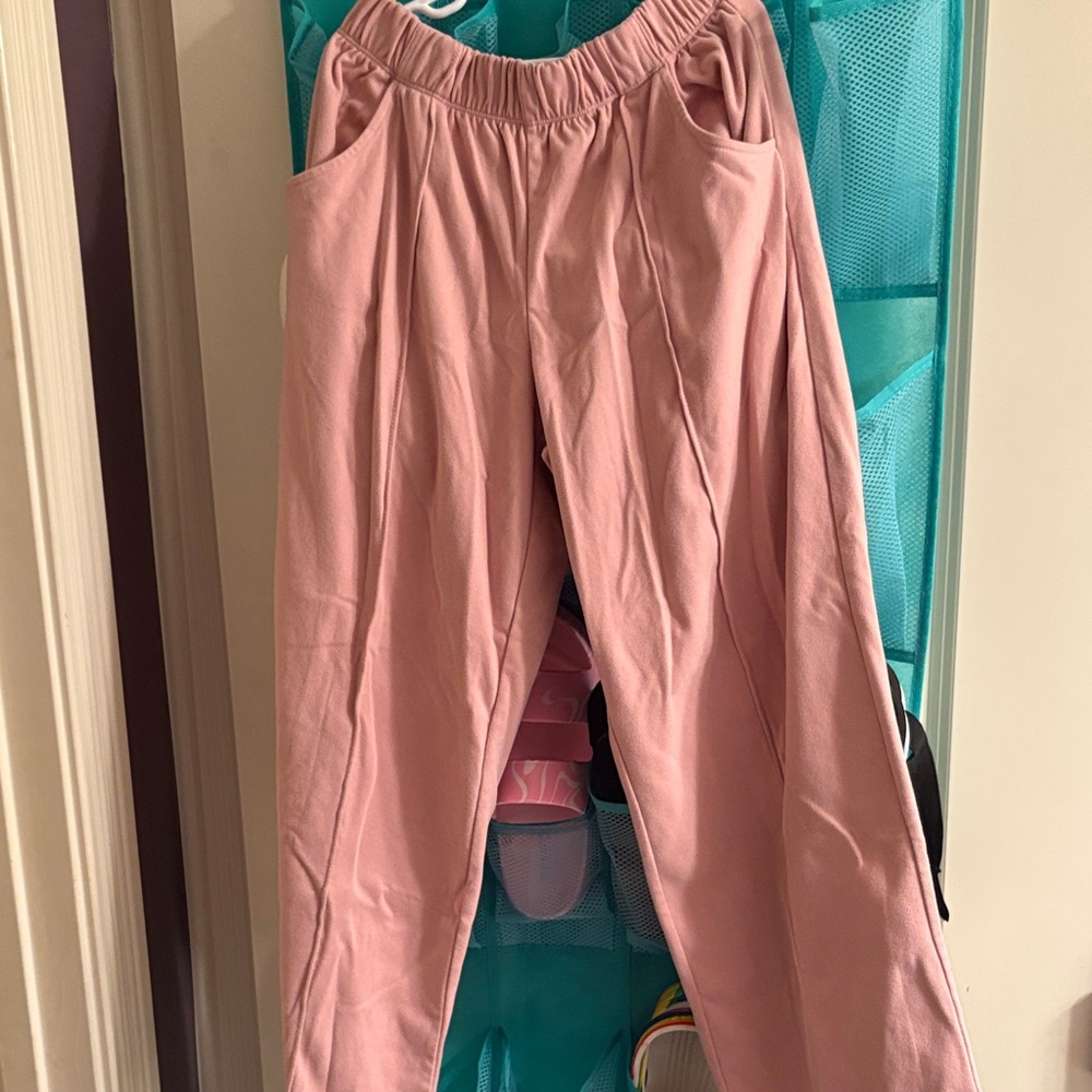 Cat & Jack Pink Kids Casual Bottoms